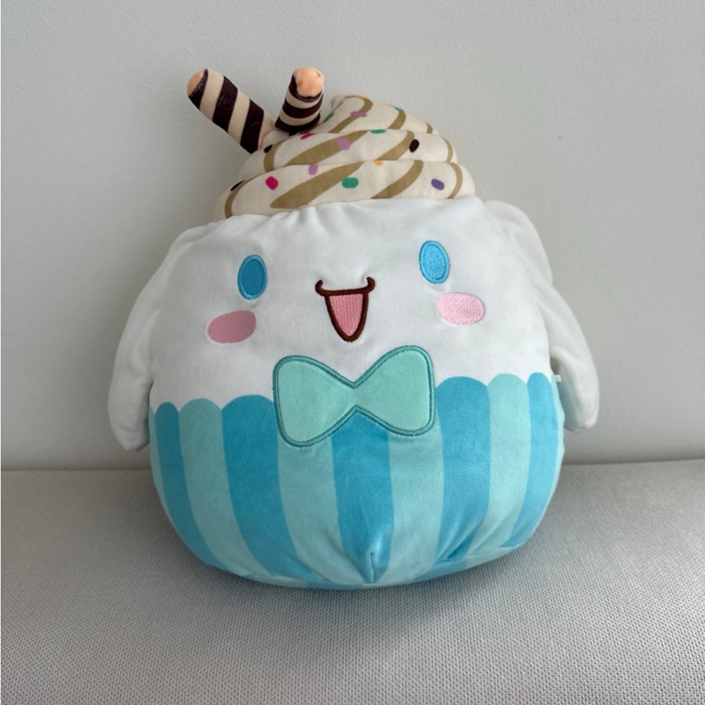 Squishmallows Cinnamoroll Ice Cream Sundae Plush Sanrio Hello Kitty 12” 2023